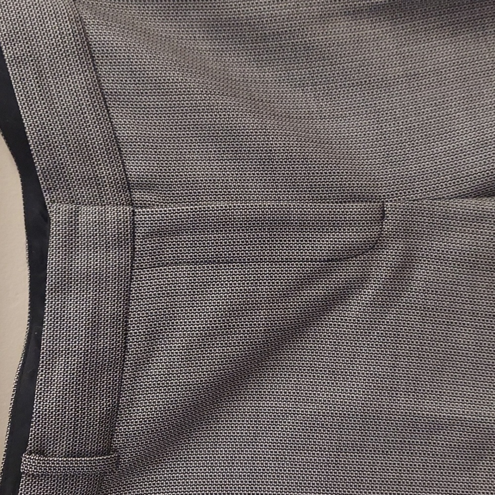 Talbots Black And White Patterned Lined Trousers - image 5